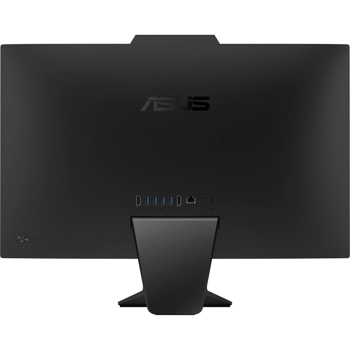ASUS ASUS M3402 All-in-One, 23.8 FHD Touch Display, AMD Ryzen 5 7520U Processor, 16GB RAM, 512GB SSD, Windows 11 Home, Kensington Lock, Black, M3402WFA-PB504T