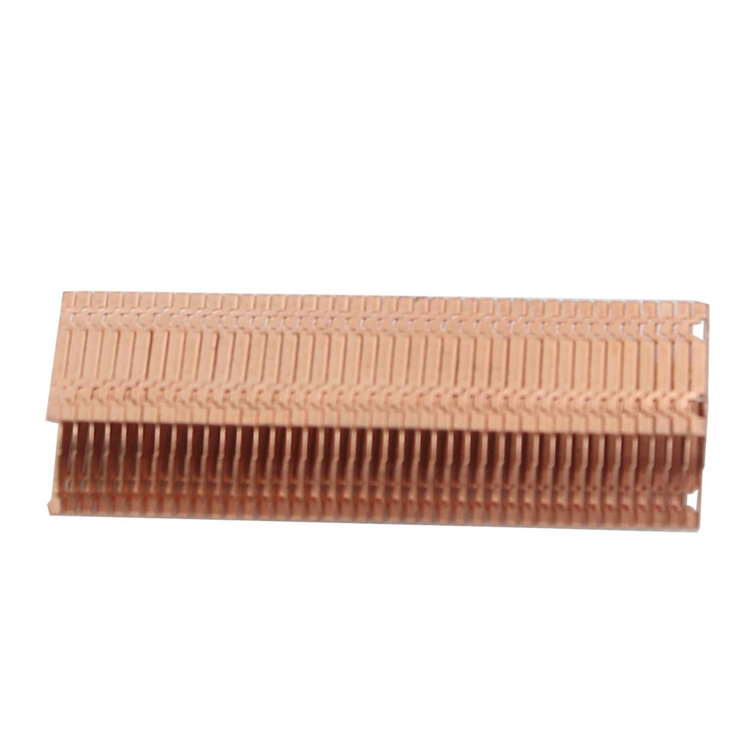 usmenghe USMENGHE Copper Heat Dissipation Fin Thermal Conductivity Brass Fin Radiator Pipe Heat Sink