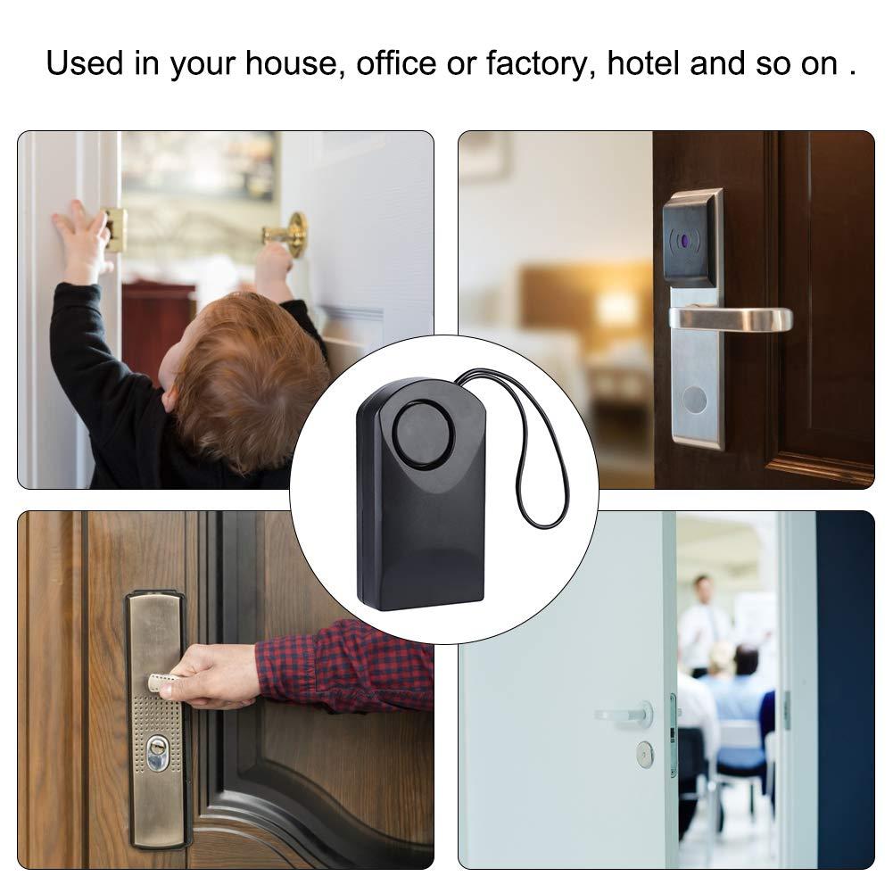 Sonew Portable Touch Door Sensor Anti Theft Security Alarm Door Knob Touch Alarm for Door Handle 120dB Ultra Alarm Ringing