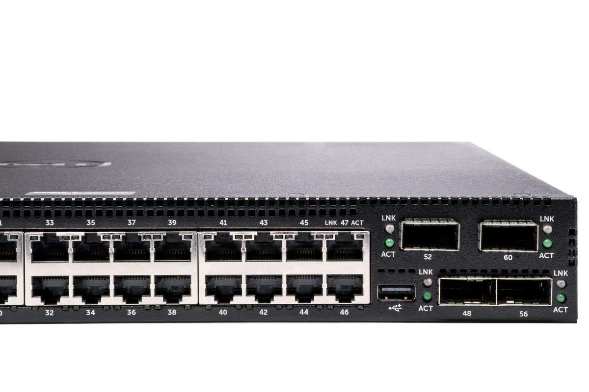 Dell Dell Networking S4820T 48P 10GbE 4P QSFP+ RA Switch S4820T (Renewed)