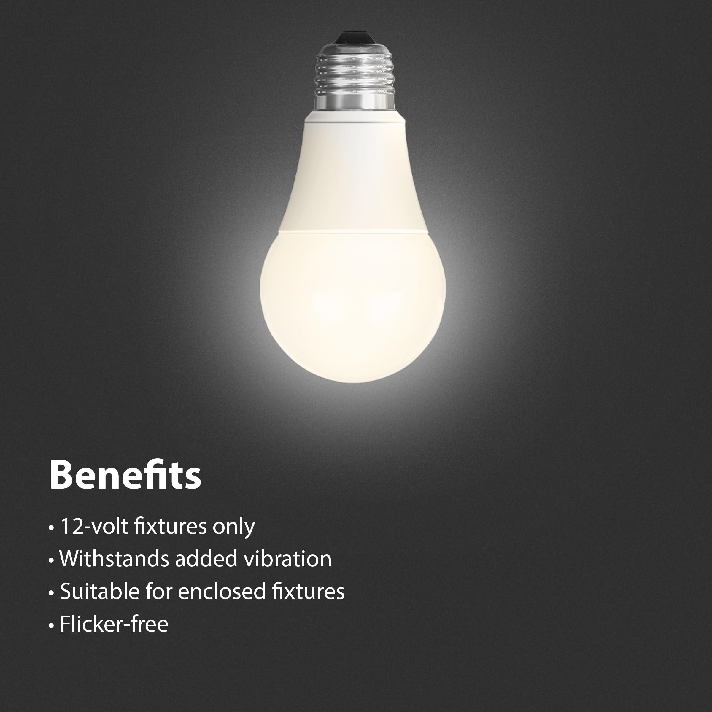 Feit Electric Feit Electric A21 LED Light Bulb, 150W Equivalent, Dimmable, 2605 Lumens, E26 Standard Base, 5000K Daylight, 80 CRI, High Output LED Light Bulb, Damp Rated, 15,000-Hour Lifetime, OM150DM/850/LED