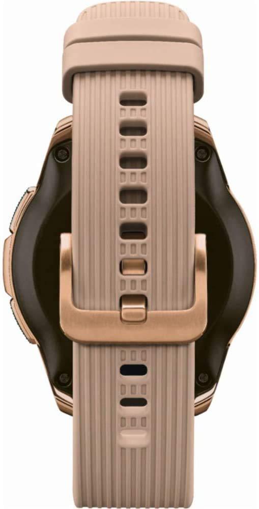 SAMSUNG Samsung Galaxy Watch (42mm) Smartwatch (Bluetooth) Android/iOS Compatible, SM-R810, International Version (Rose Gold) (Renewed)