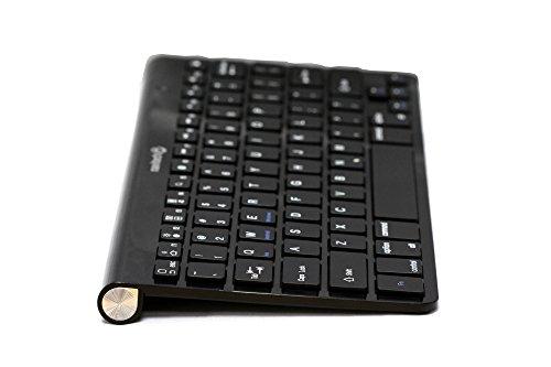 Navitech Navitech Black Wireless Bluetooth Keyboard Built for Smartphones & iPads/Tablets Including The iPhone 5S / 5C & Apple iPad Air/iPad Mini 2 with Retina Display