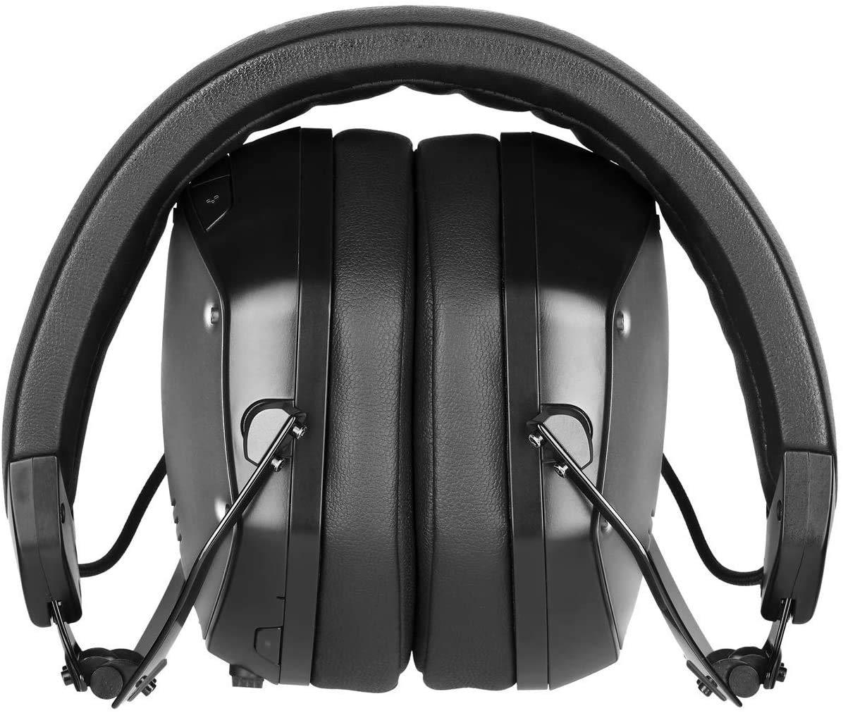 V-MODA V-MODA M-200 ANC Noise Cancelling Wireless Bluetooth Over-Ear Headphones with Mic for Phone-Call, Matte Black (Renewed)