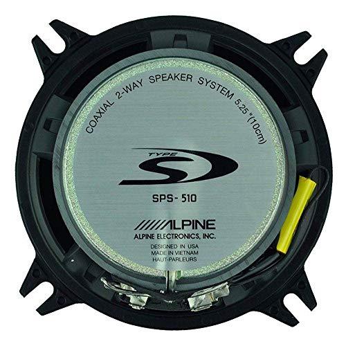Alpine Alpine Sps-510 5.25-Inch 2 Way Pair of Car Speakers