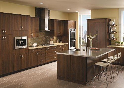 Amerock Amerock | Cabinet Pull | Sterling Nickel | 21-7/16 inch (544 mm) Center to Center | Bar Pulls | 1 Pack | Drawer Pull | Drawer Handle | Cabinet Hardware