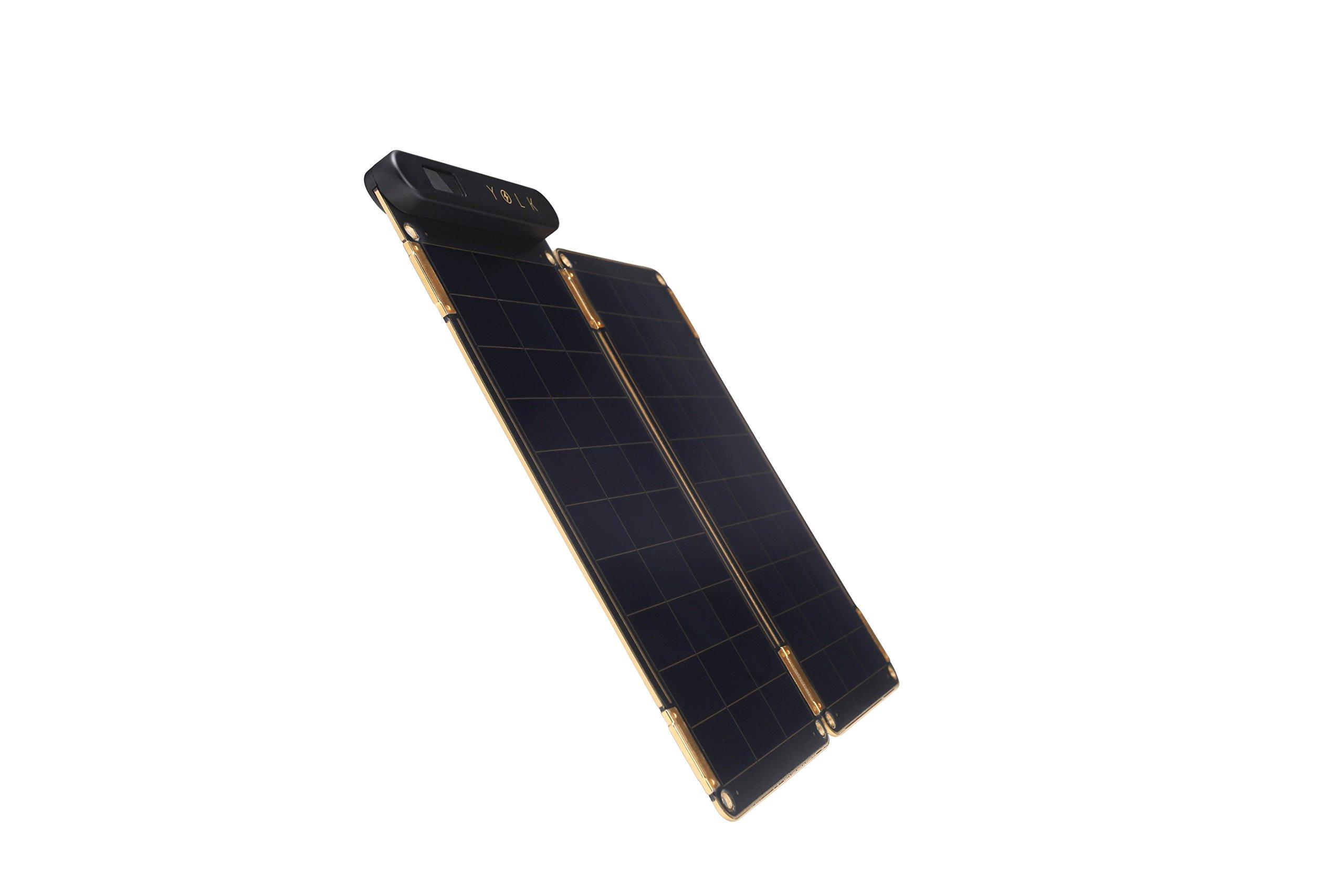 YOLK Solar Paper + Pouch, Paper-Thin and Light Portable Solar Charger with Ultra-High-Efficiency (5W)