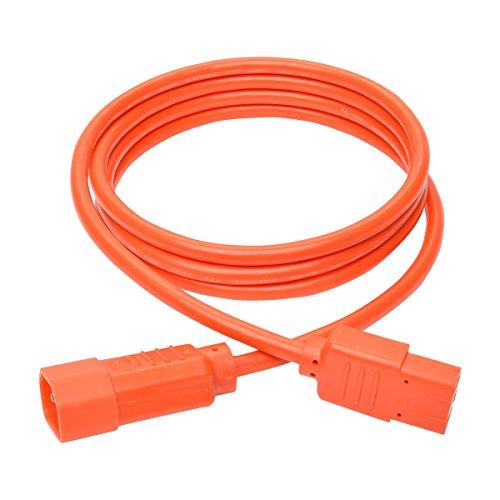 Tripp Lite Tripp Lite Standard Computer Power Extension Cord, 10A, 18 AWG (IEC-320-C14 to IEC-320-C13), Orange, 6 ft. (P004-006-AOR)