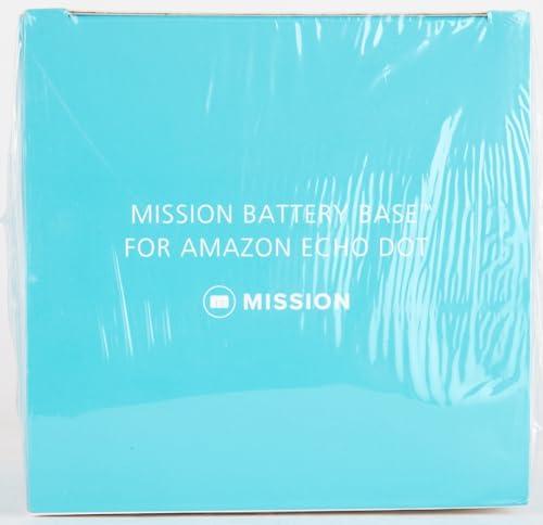Mission Cables Made for Amazon Battery Base, for Echo Dot (4th & 5th generation)
