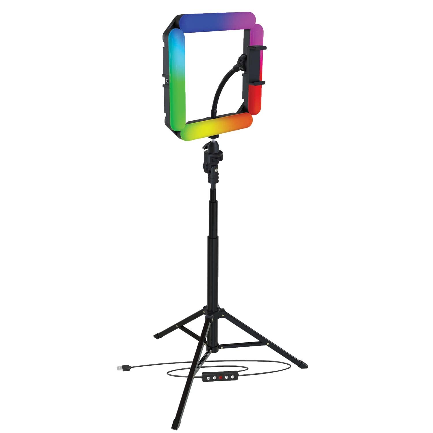 Bower Bower WA-MOD4RGB RGB Quad Modular Light Kit with Tripod, Black