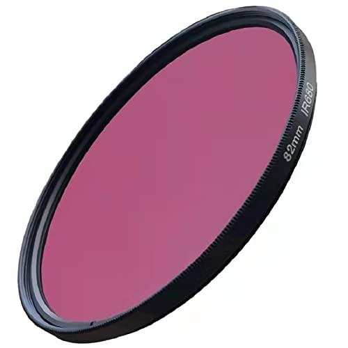JTSF Infrared IR Filter 680nm 720nm 760nm 850nm 950nm X-RAY Infrared Filter for SLR DSLR Camera Lens (Caliber : 40.5mm, Color : IR590nm)