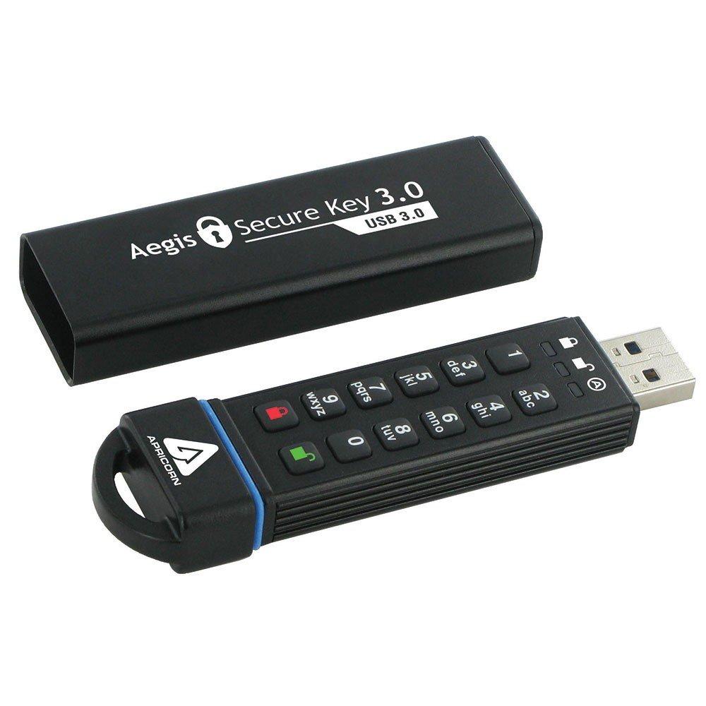 Apricorn Apricorn Aegis Secure Key - USB 3.0 Flash Drive, ASK-256-240GB Encrypted USB Memory MM1278 ASK3-240GB