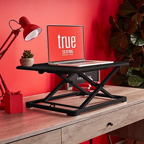 TrueSeating TrueSeating Ergo Height Adjustable, Small, Black