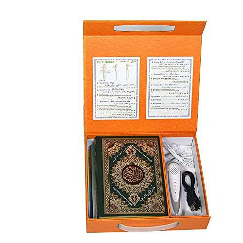 ROYAL WIND The Qur’an Book Point Read Pen-Quran Word by Word with Alu Hard Box M9