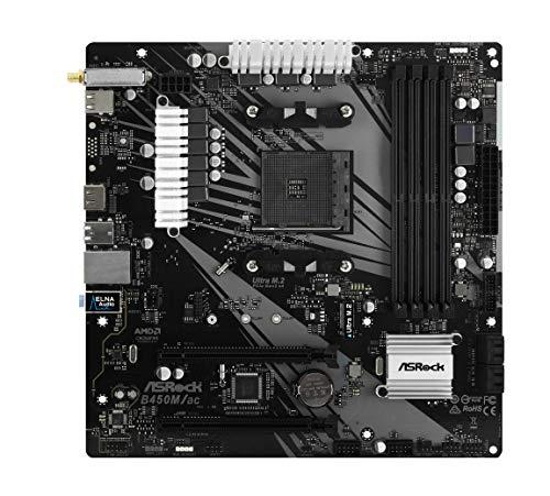 ASRock Asrock B450M/AC AM4 B450 Motherboard