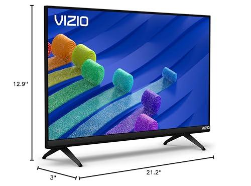 VIZIO VIZIO 24-inch D-Series Full HD 1080p Smart TV with Apple AirPlay and Chromecast Built-in, Alexa Compatibility, D24f4-J01, 2021 Model