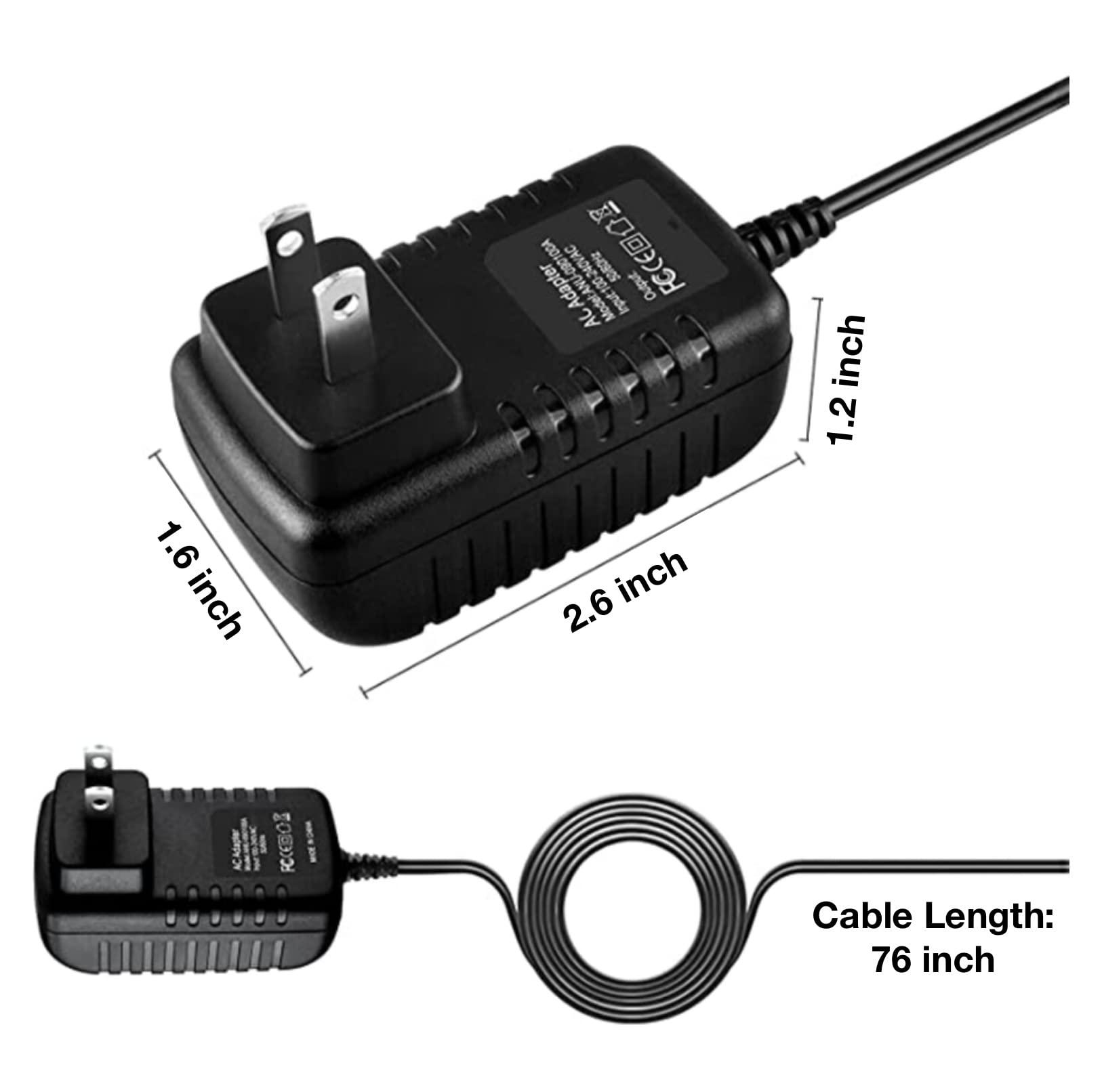 onerbl Onerbl 12V AC-DC Adapter Replacement for Seagate STDT2000100 STDT3000100 STDT4000100 STDT5000100 2TB 3TB 4TB 5TB Backup Plus Desktop External Hard Drive 12VDC 1.5A 2A Power Supply Charger PSU PSU