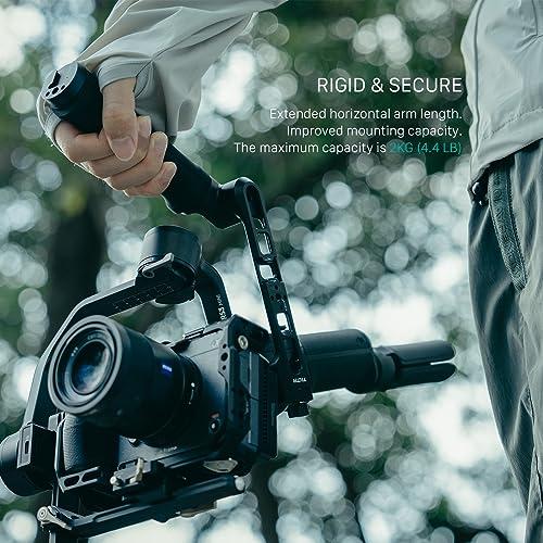 Tilta Tilta Extended Arm for RS3 Mini | Custom Designed | Lower Center of Gravity | ROTATABLE BASEPLATE | Extended ARM | Lightweight & Durable |TGA-RS3M-EA