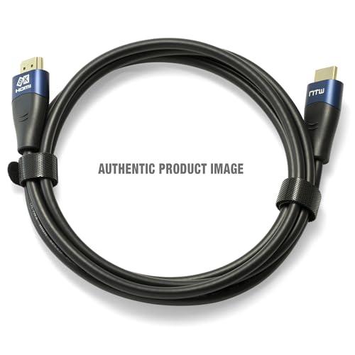 NTW NTW 8K HDMI Cable 6FT Ultra High Speed 48Gbps, HDMI 2.1, 8K@60Hz, 4K@120Hz, HDR10, eARC, for TV, Xbox, PS5, Roku, Apple TV