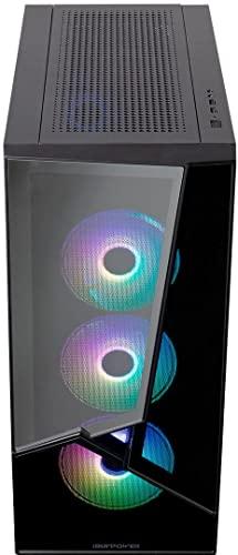 iBUYPOWER iBUYPOWER Pro Gaming PC Computer Desktop - SlateMR 1004 (Intel Core i3-10105F 3.7GHz, Nvidia GeForce GTX 1650 4 GB, 8GB DDR4, 480 GB SSD, RGB Fans, WiFi Ready, Windows 11 Home)