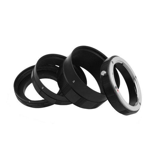FocusFoto FocusFoto Macro Extension Tube Ring Set for Nikon F-Mount DSLR Camera Lens D7500 D7200 D7100 D7000 D90 D810 D800 D800E D750 D700 D600 D3200 D5100 D5200 D5300 D5500 D5600 D4 D3 for Close-up Photography