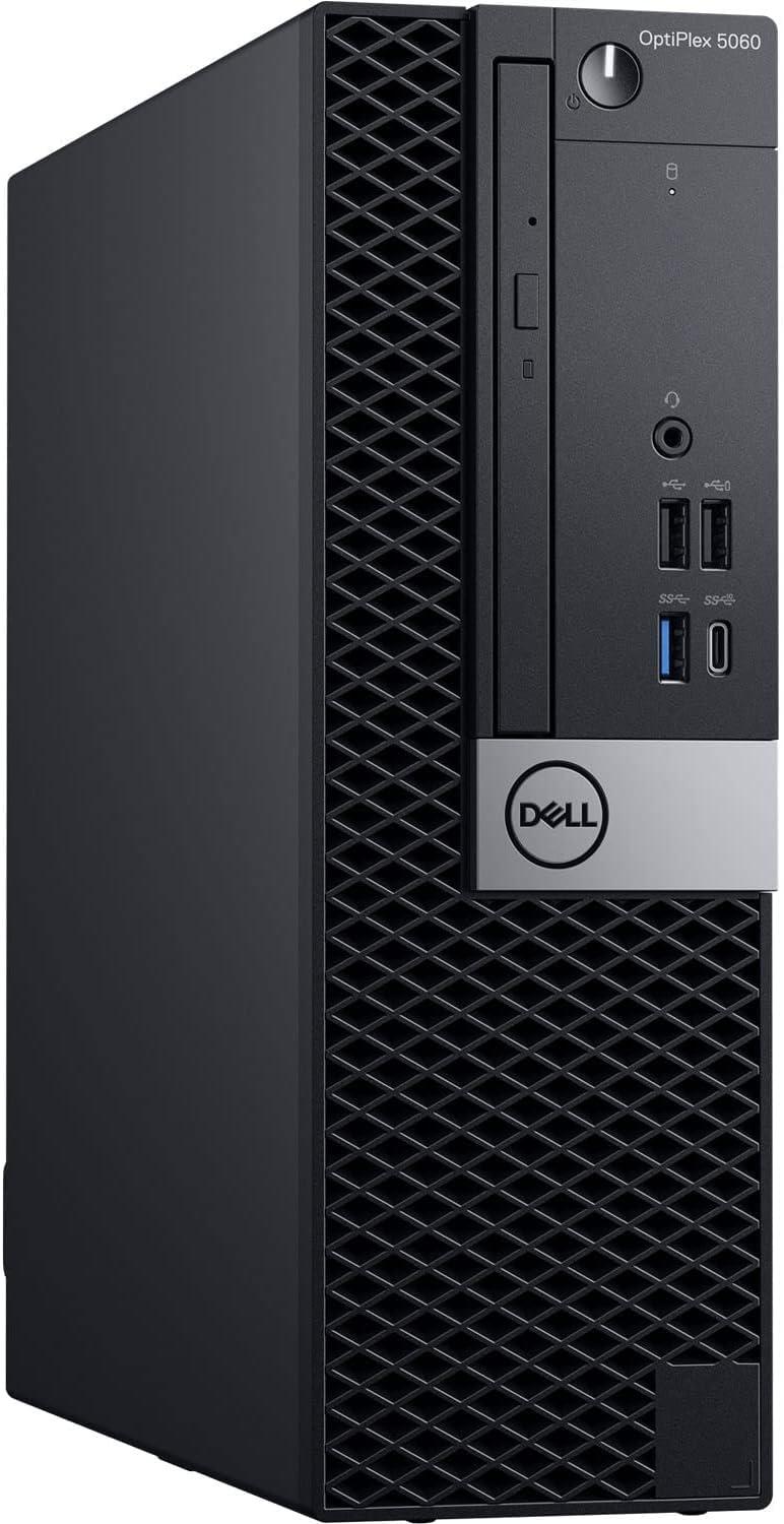Dell Dell Optiplex 5060 Desktop Computer | Hexa Core Intel i5 (3.2) | 16GB DDR4 RAM | 500GB SSD Solid State | Windows 11 Professional | Home or Office PC, Black (Renewed)