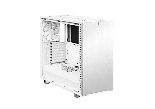 Fractal Design Fractal Design Define 7 White Brushed Aluminum/Steel E-ATX Silent Modular Tempered Glass Window Mid Tower Computer Case