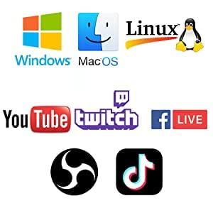 ABUNRO SDI to USB 3.0 Video Capture Device with HDMI Loopout, SDI Capture Card for Game Streaming Video Recording for Windows, Linux, OS