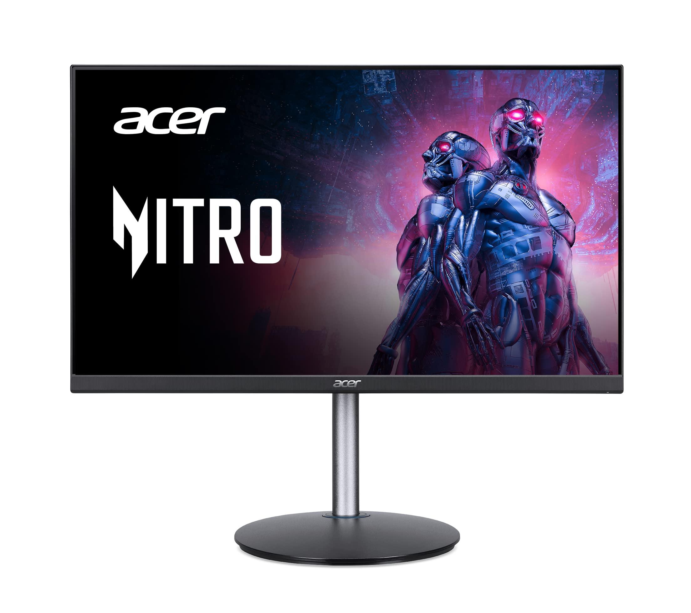 acer acer Nitro XFA243Y Sbiipr 23.8 Full HD (1920 x 1080) VA Gaming Monitor | AMD FreeSync Premium Technology | 165Hz Refresh Rate | 1ms VRB | HDR 10 | 1 Display Port 1.2 & 2 HDMI 2.0 Ports,Black
