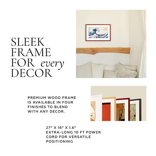 CANVIART Canvia Smart Digital Canvas Display and Frame - for Fine Painting, Wall Art, NFTs, Personal Photos & Videos - Advanced HD Display, NFT Compatibility, Video Playback, Google Photos, 16GB Storage