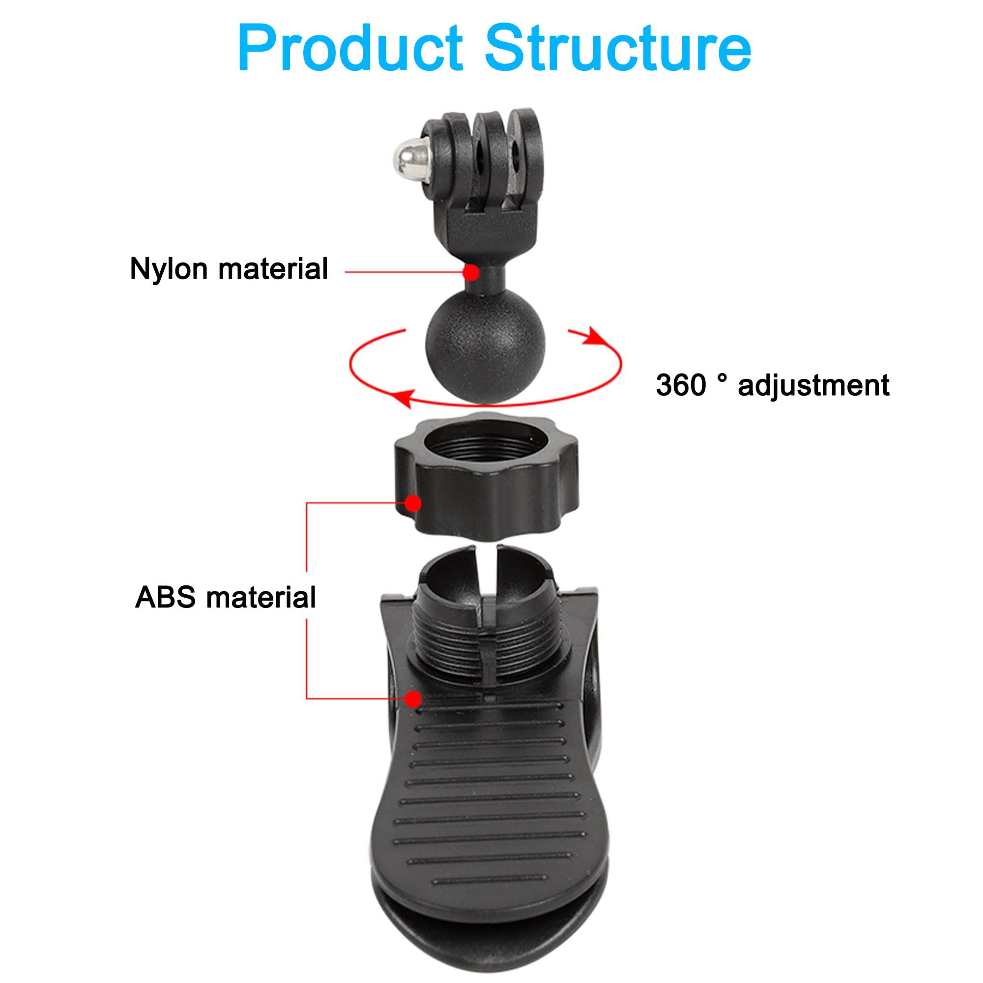 PellKing PellKing Suction Car Mount for Insta360 x4, x3, x2, x,One RS,R Compatible with GoPro Max Camera 5 in 1 Suction Mount Kit for Action Cameras (Includes 44.9-inch Selfie Stick),Car Sun Visor Mount