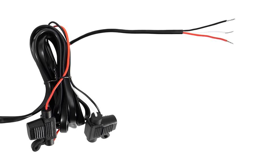 ARKON Arkon Mounts CAFIQC3 Quick Charge Hardwire Vehicle Power Adapter with in-Line Fuse Retail Black