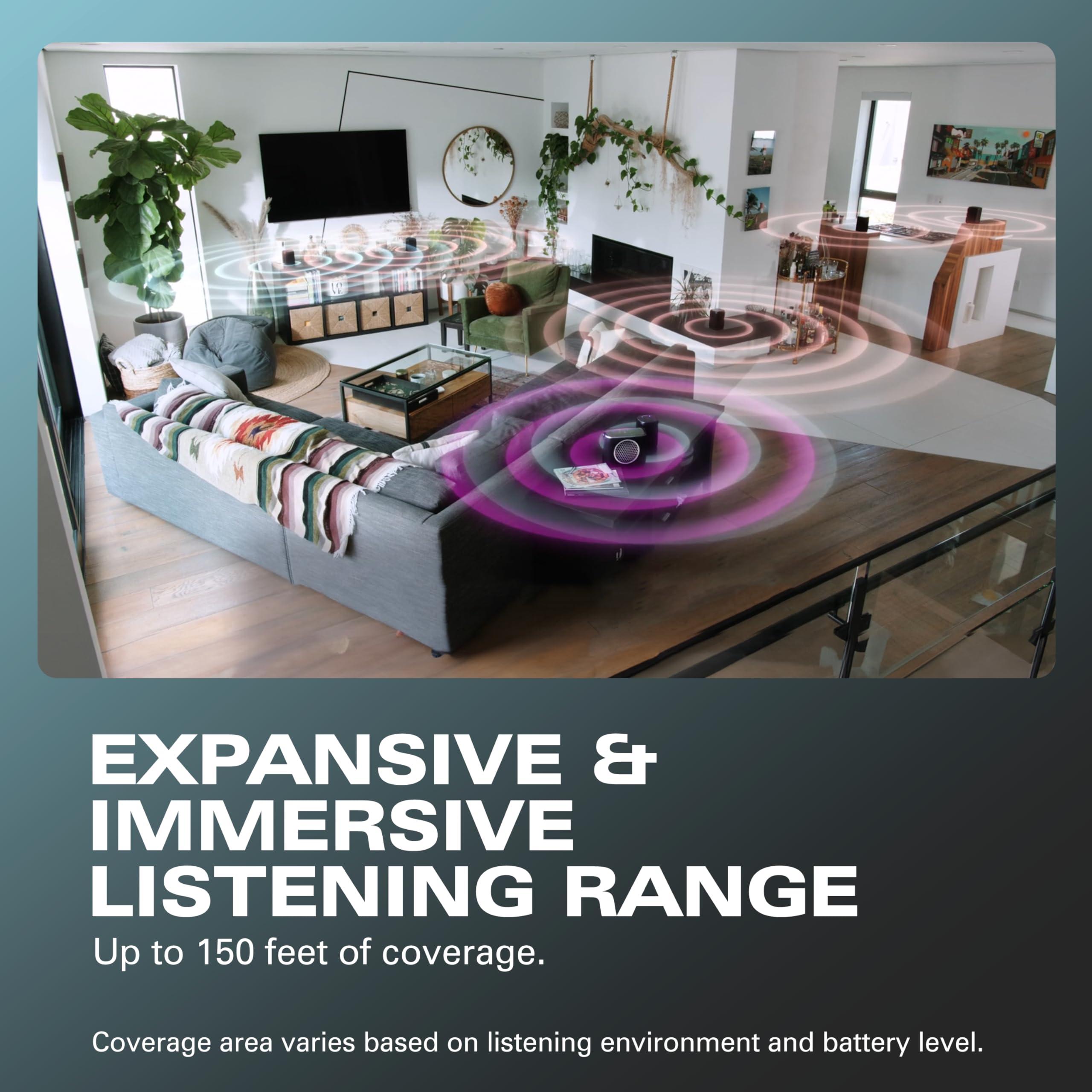 Rocksteady Rocksteady Stadium 2: Single Speaker - Immersive, connectible, and up to 150 ft of Range. Up to 30 Hours of Battery Life.