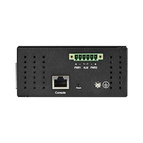 Black Box Network Services Black Box Network - LIG1014A - Industrial Managed Gigabit Ethernet Switch - (10) Rj-45, (4) Sfp