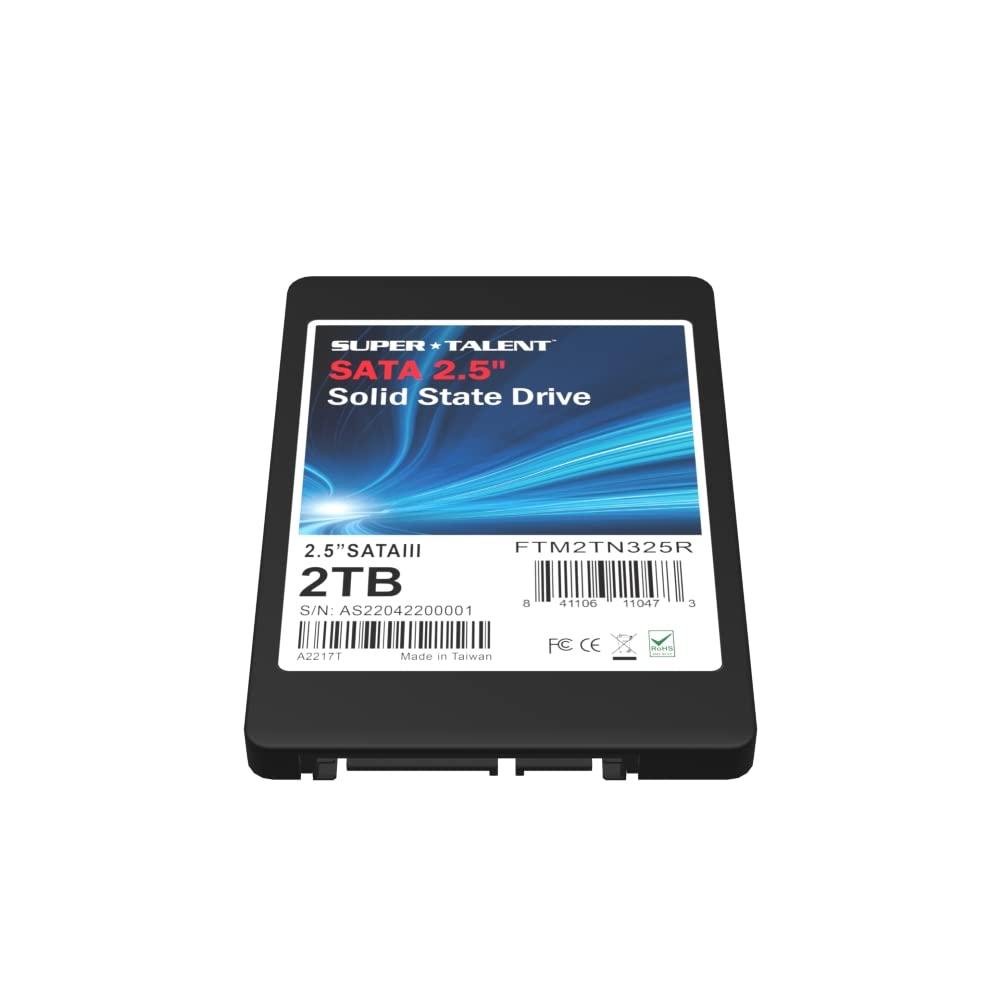 Super Talent Super Talent TeraNova 2TB 2.5 inch SATA3 Solid State Drive (3D TLC)