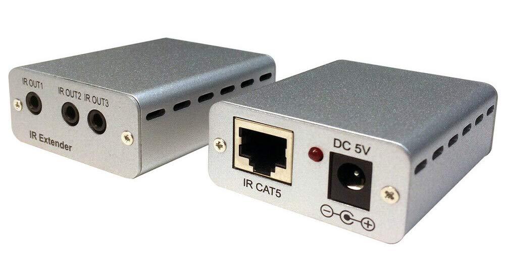 Generic IR Remote Over Cat5 Cat6 Extender Kit + IR Remote Repeater