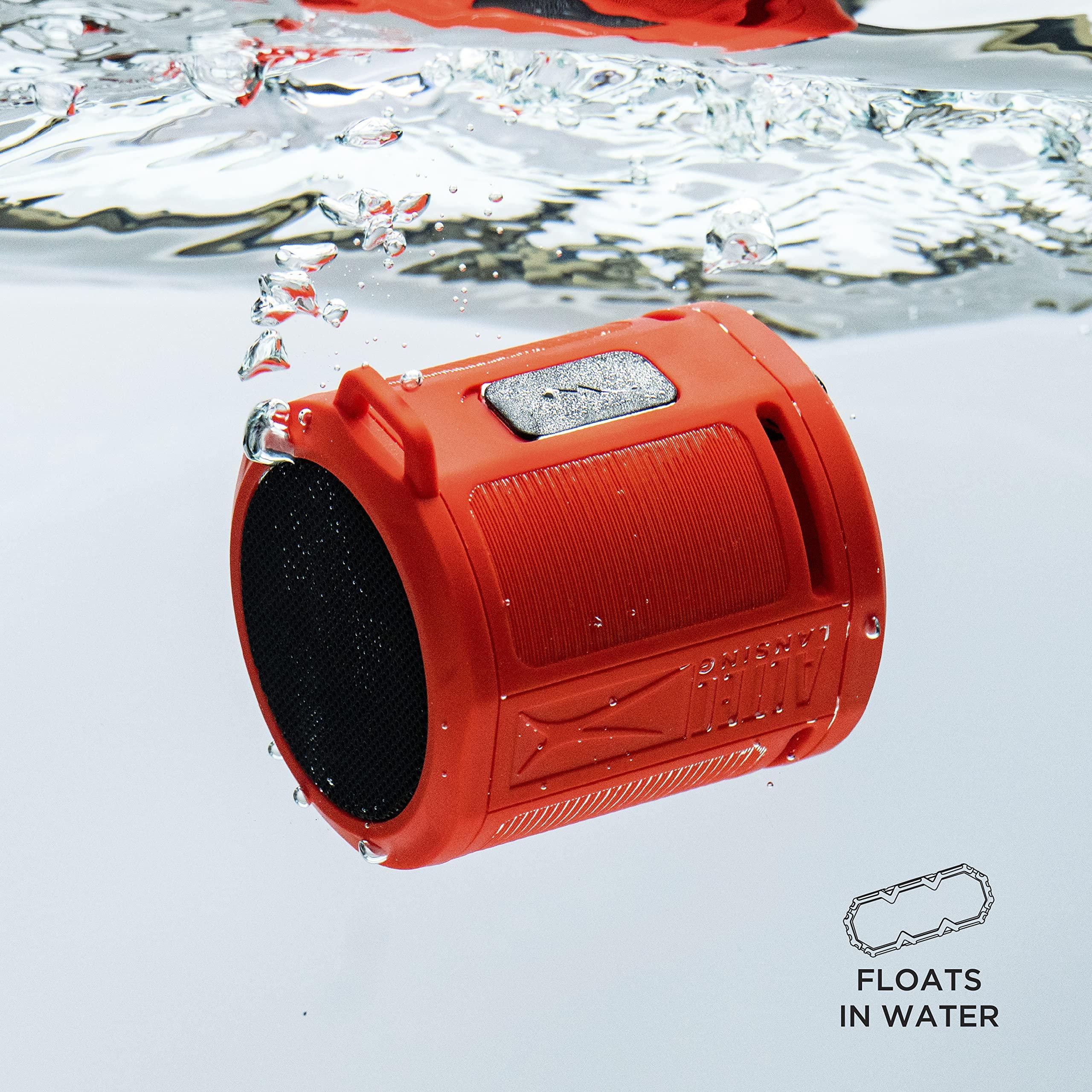 Altec Lansing Altec Lansing HydraOrbit - Waterproof Bluetooth Speaker, Lightweight & Portable Speaker for Travel & Outdoor Use, Red