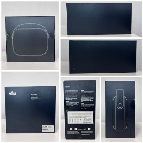 Vifa Vifa City Bluetooth Speaker, Portable Wireless Loudspeaker, Bluetooth 5.0 / Dual Pairing / IPX4 Waterproof, HiFi Audio & Built-in Mic Mini Speakers for Travel and Party (Sage Green)