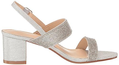 Touch Ups Touch Ups Women\'s Ares Platform, Silver, 6