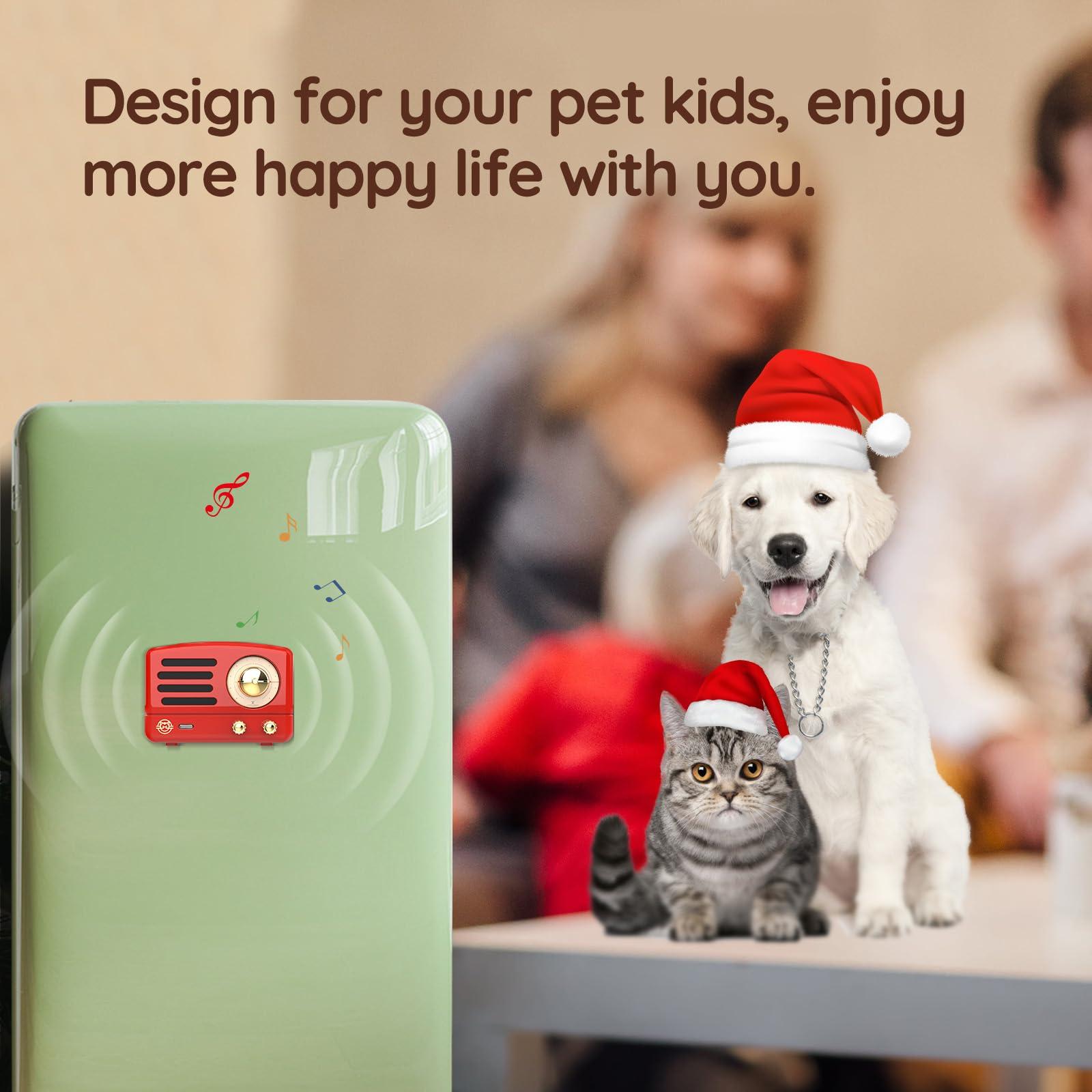 Muzen Muzen OTR Magnetic Sticker Speaker Portable Bluetooth Speaker,Apply for Metal Surface, Wireless Bluetooth 5.3 and Type-C Charge, Mini Size with Big Loud, Retro Style Home Accessory