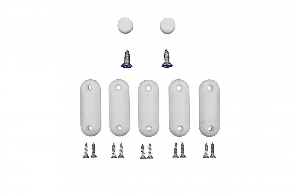 Renovators Supply Manufacturing Renovators Supply Manufacturing Toilet Seat Bumper, 7 White Silicone Toilet Seat Bumpers