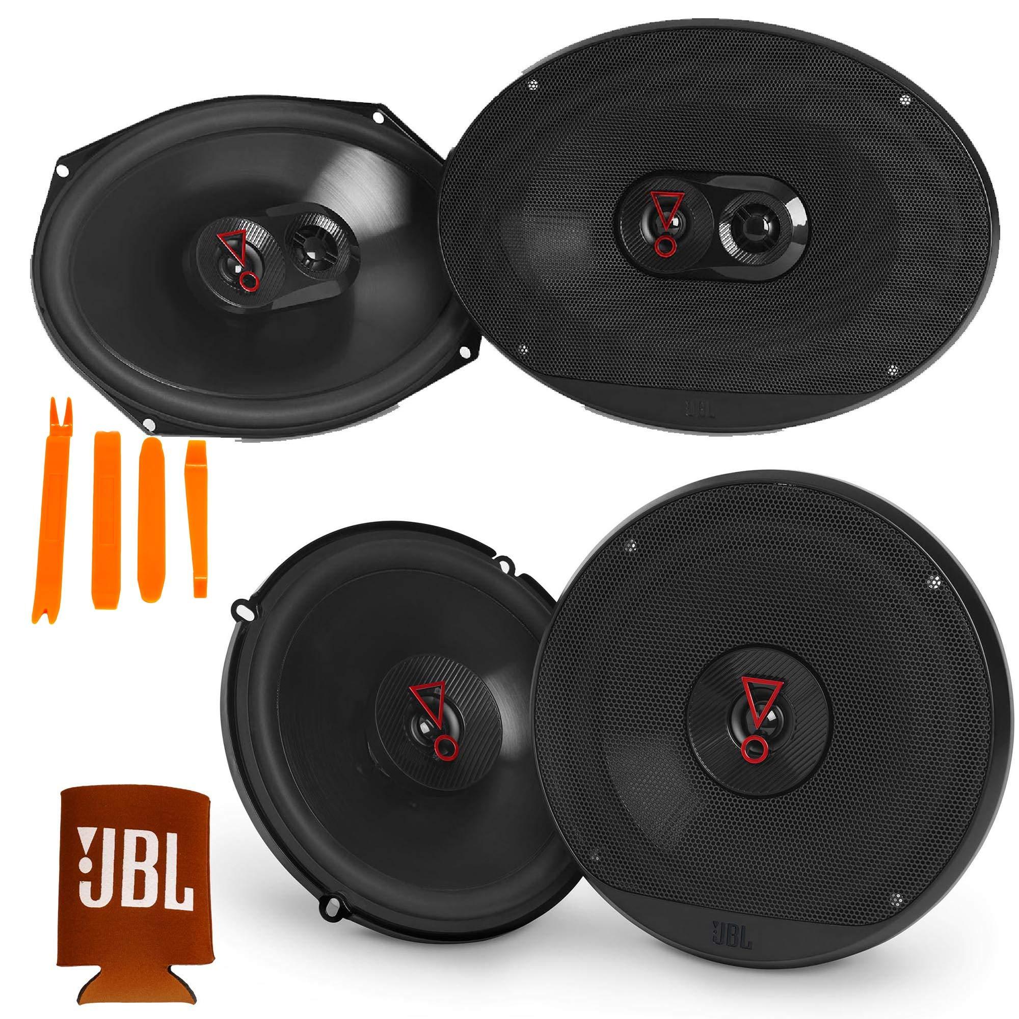 JBL JBL STAGE3 Bundle 1-Pair Stage3 9637AM 6x9 3-Way Speakers + 1-Pair Stage3 627AM 6.5\" 2-Way Speakers