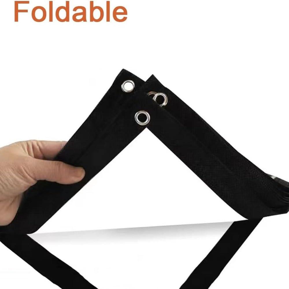 ZYXQQJ ZYXQQJ 84\" 120\" 200\" 250\" 300\" Projector Screen Folding Projection Screen Outdoor Movie Screen for Camping Office Party Home Cinema(300\",16:9)