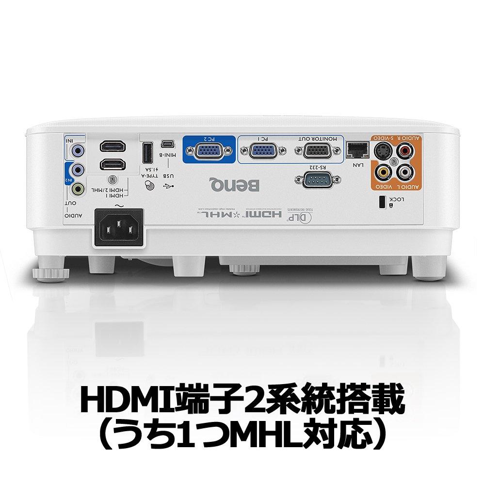 BenQ Benq DLP Projector Short Focus Model mw826st (WXGA/3400lm/2.6kg/Electronic Chalkboard Kit Supported)