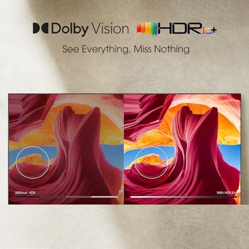 Hisense Hisense 75 Class U6 Series ULED 4K UHD Smart Fire TV (75U6HF, 2024) - QLED, Full Array Local Dimming, 600-Nit, Dolby Vision HDR 10+, HDMI 2.1, MEMC, 240 Motion Rate with VRR, Alexa Compatibility