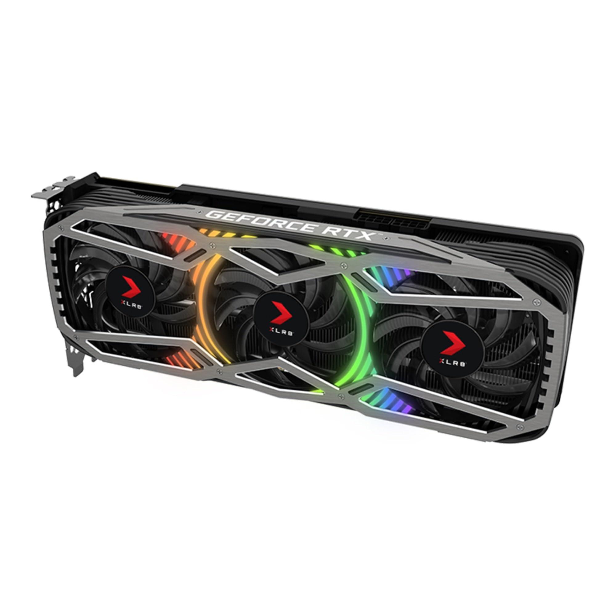 PNY PNY GeForce RTX 3070 8GB XLR8 Gaming Revel Epic-X RGB Triple Fan Graphics Card LHR