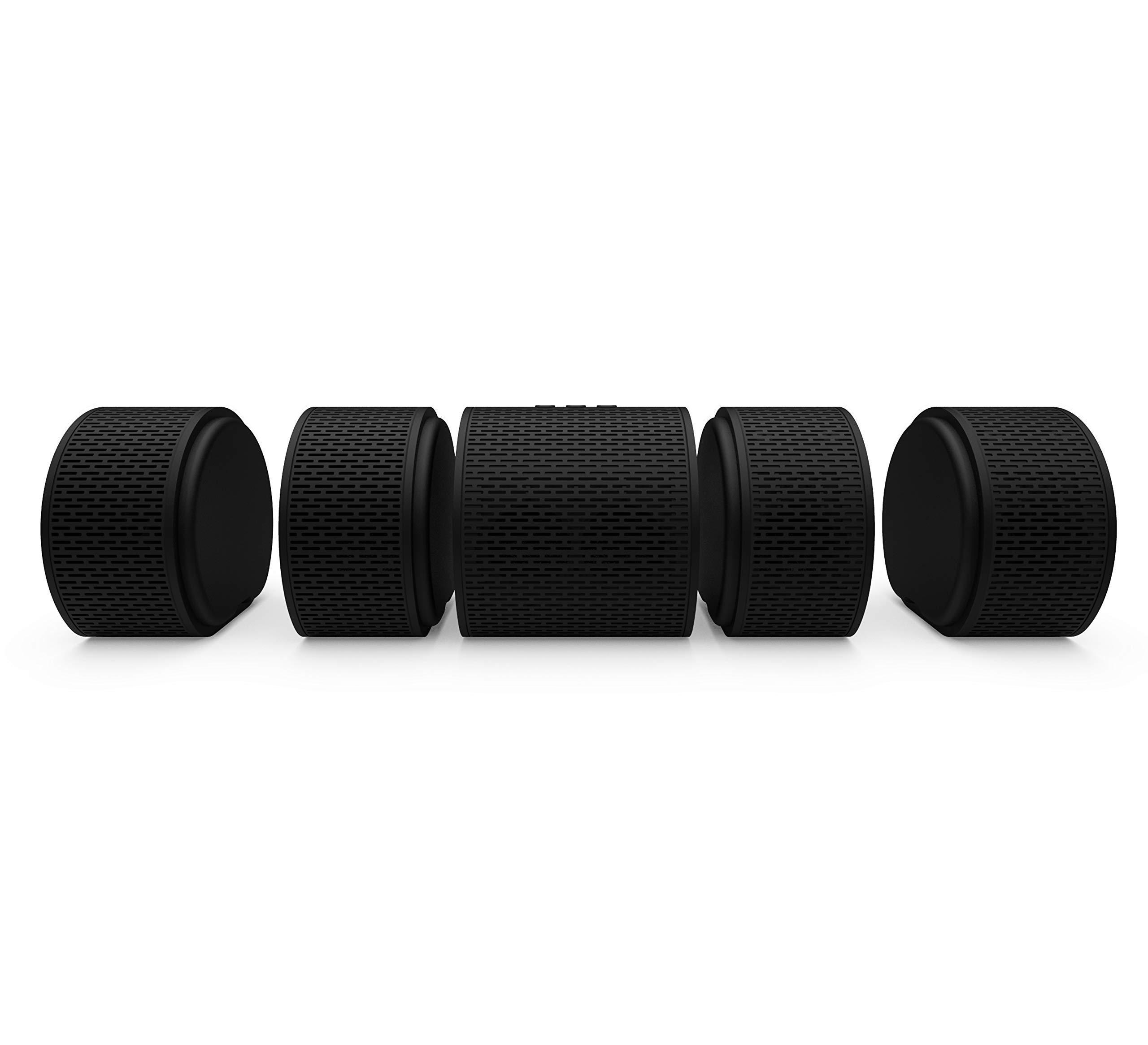 Hover-1 Air Audio The Worlds First Pull-Apart Wireless Bluetooth Speaker Portable Surround Sound and Multi-Room Use, Black