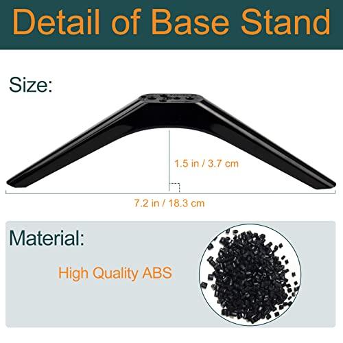 Yaotieci Yaotieci TV legs for TCL TV Stand legs, for Roku TV Stand Legs for TCL 32 inch 32S330 32S327 32S325 32S321 32S305 32S301, TV feet Stand Base for TCL with Screws, Easy to Install