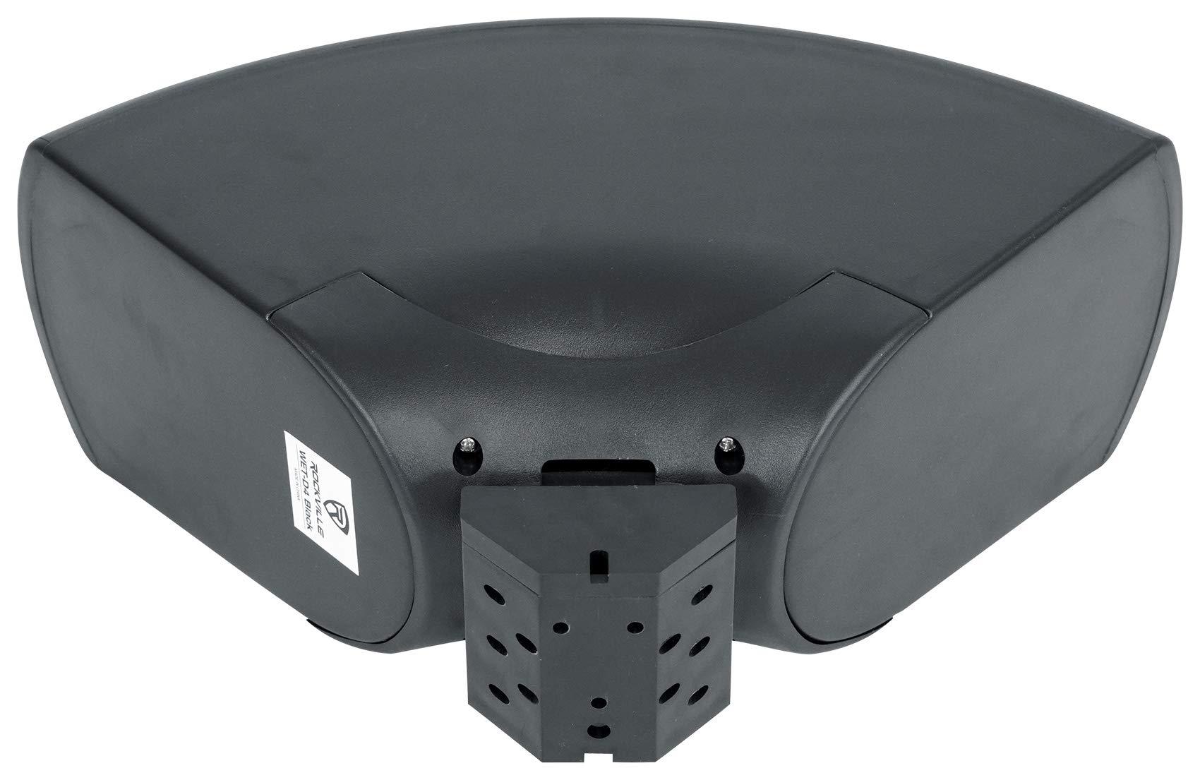Rockville Rockville (4) Wet-D4 Black Indoor/Outdoor Commercial/Restaurant/Bar 70V Speakers