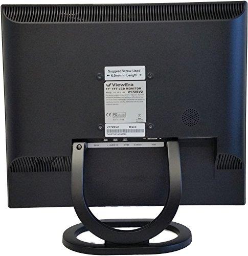 ViewEra ViewEra V172SV2-B TFT LCD Gaming Monitor 17" Screen Size, VGA, Composite (RCA) Video, S-Video, Resolution 1280 x 1024, Brightness 250 cd/m2, Contrast Ratio 1000:1, Response Time 5ms, Built-in Speaker